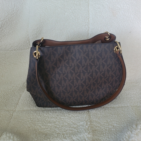 Michael Kors Brown Signature Tote and Wallet Set - Picture 6 of 10